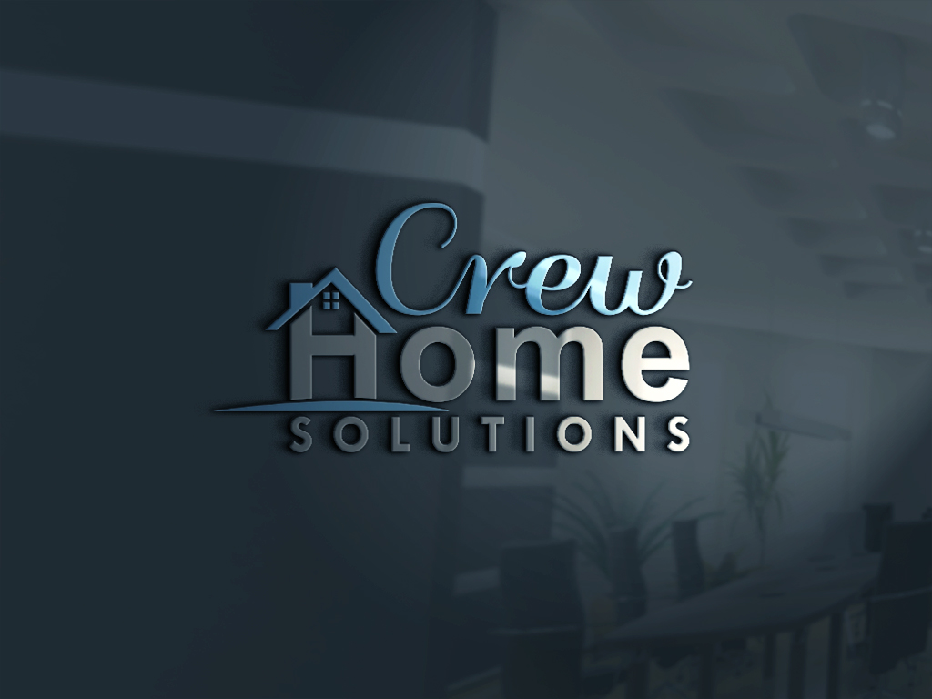 Logo Design by Origin to Original for Crew Home Solutions  | Design #17297230