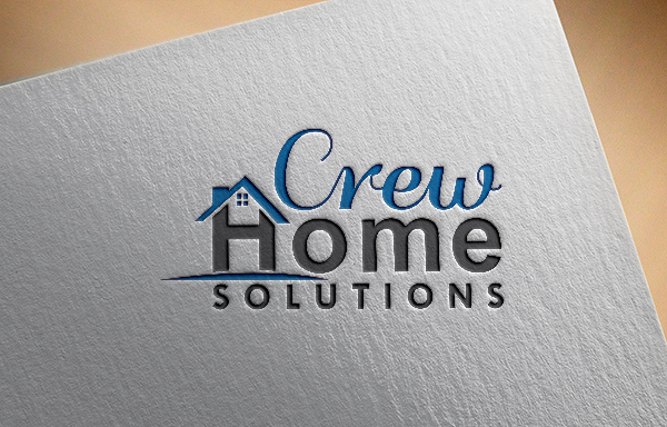 Logo Design by Origin to Original for Crew Home Solutions  | Design #17297231
