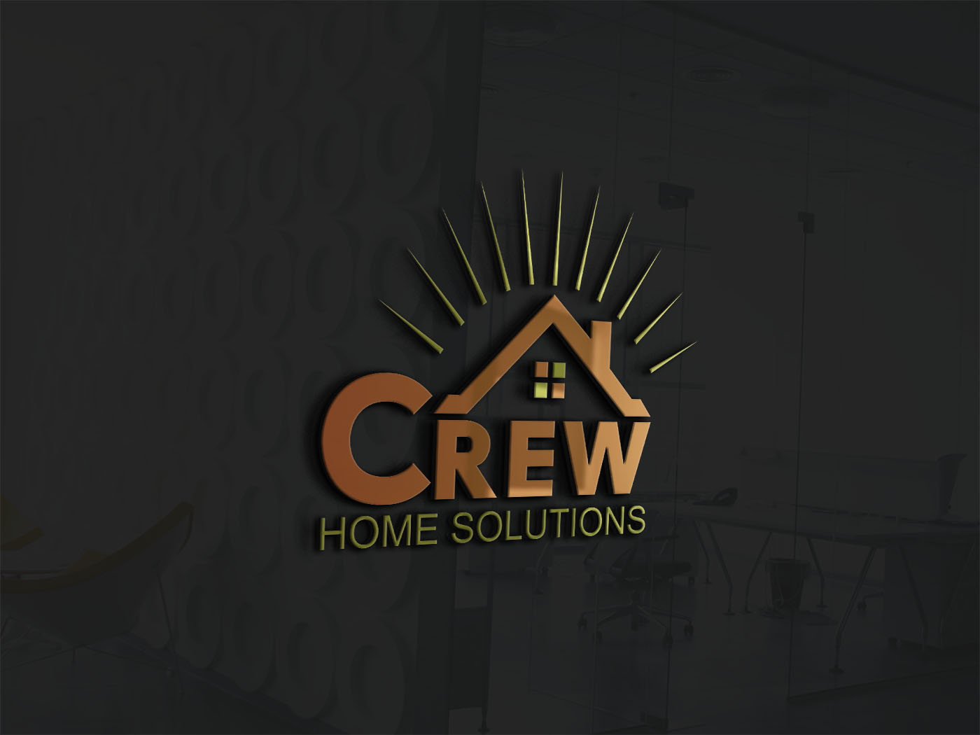 Logo Design by Alhamduliallah for Crew Home Solutions  | Design #17299637