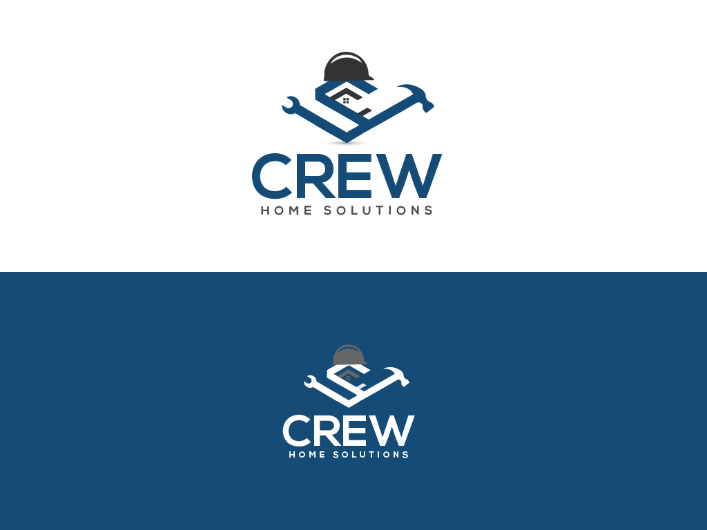 Logo Design by A1 Designer for Crew Home Solutions  | Design #17289586