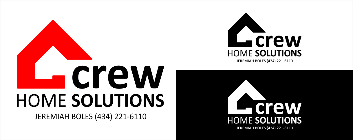 Diseño de Logo por caramoot para Crew Home Solutions  | Diseño #17293478