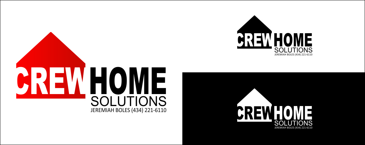 Diseño de Logo por caramoot para Crew Home Solutions  | Diseño #17293479