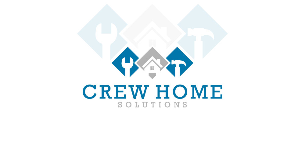 Logo Design by Kamran_Here for Crew Home Solutions  | Design #17410894