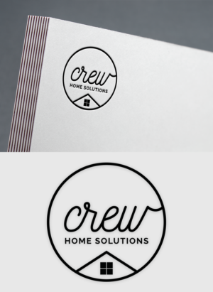 Logo Design by Joyce T for Crew Home Solutions  | Design: #17313337