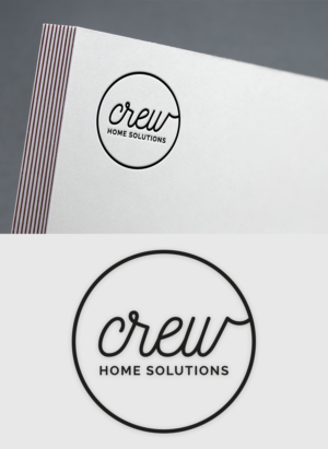 Logo Design by Joyce T for Crew Home Solutions  | Design: #17314147