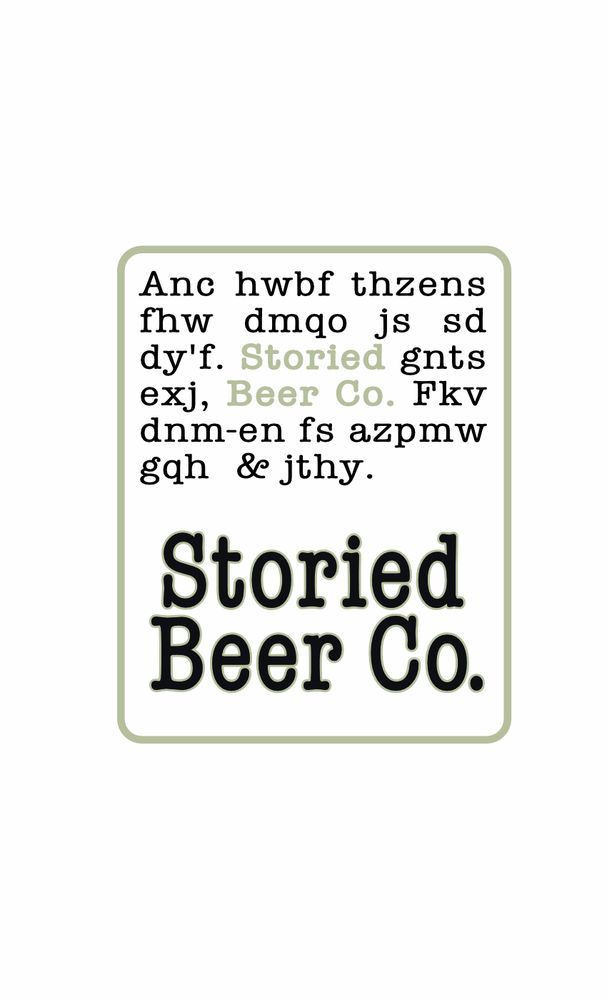 Diseño de Logo por Blackmarket Graphic Design para Storied Beer | Diseño #17339376