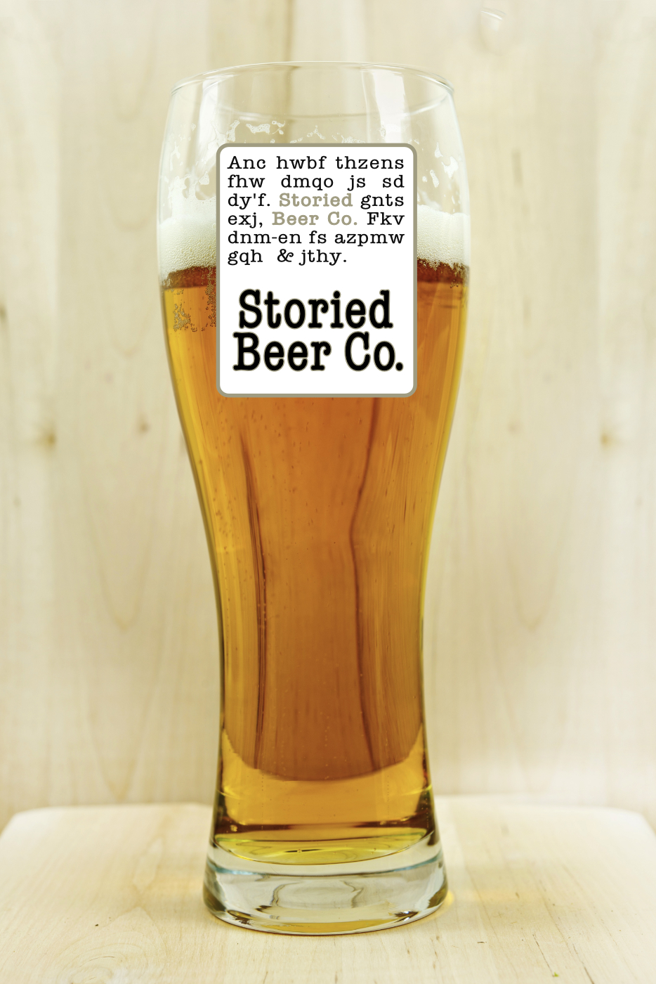 Logo Design by Blackmarket Graphic Design for Storied Beer | Design #17339389