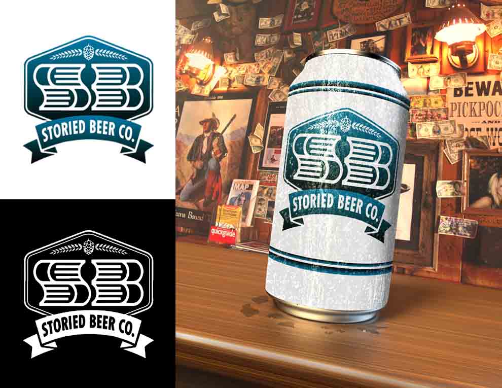 Logo Design by ARtKISTA for Storied Beer | Design #17300584