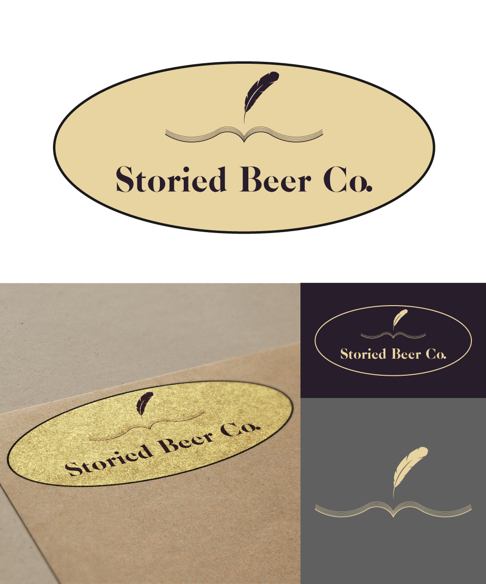 Logo Design by Wolf Designer for Storied Beer | Design #17379062
