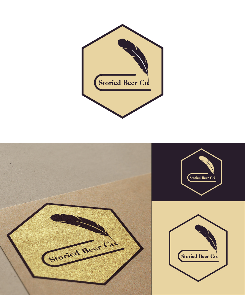 Logo Design by Wolf Designer for Storied Beer | Design #17379494