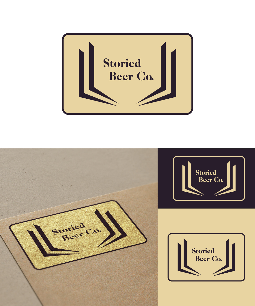 Logo Design by Wolf Designer for Storied Beer | Design #17380408