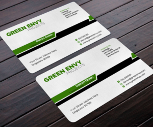 Design de Carte de Visite par Designers Hub pour Green envy projects | Design : #17317586