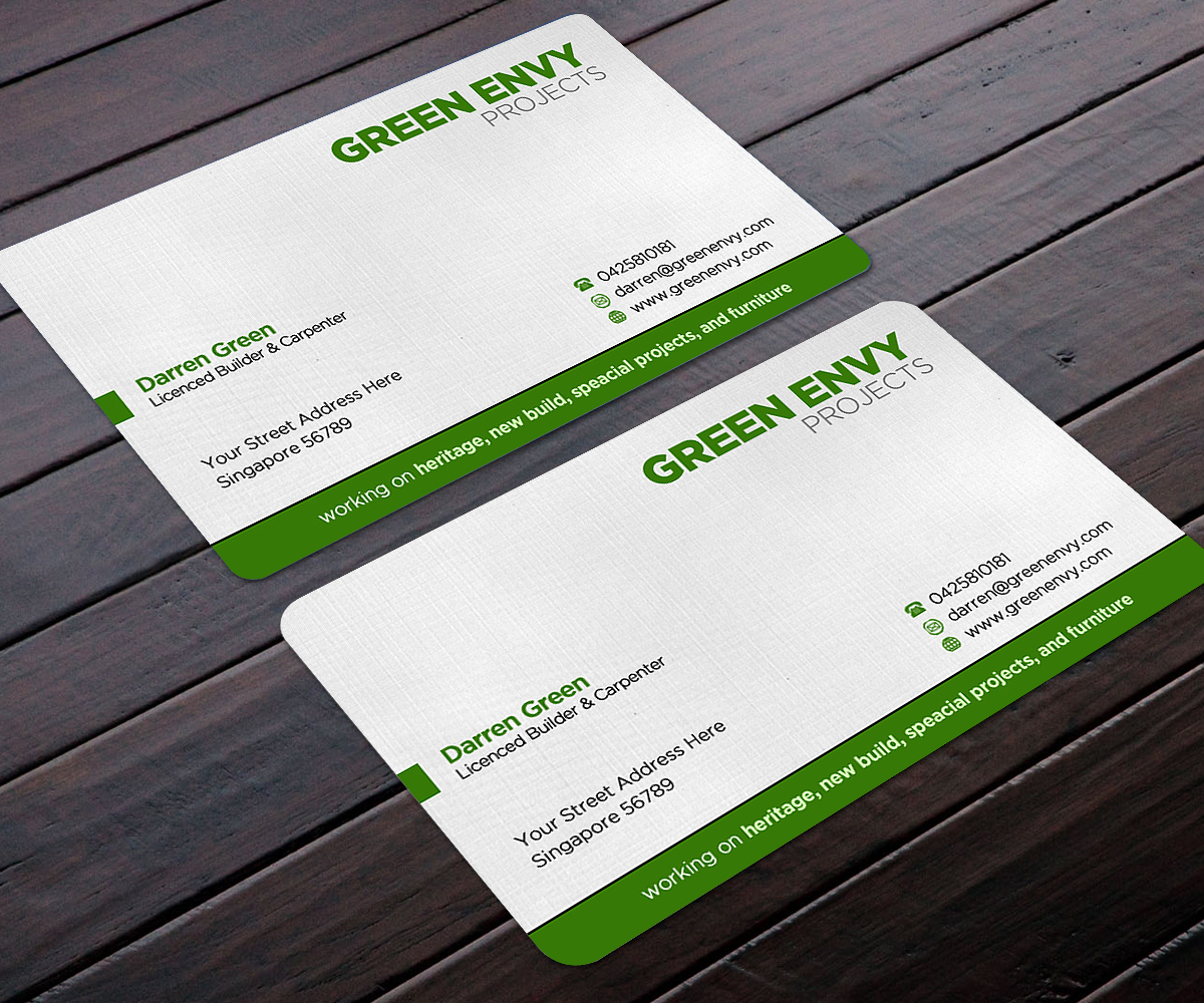 Business Card Design by Designers Hub for Green envy projects | Design #17328227