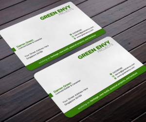 Design de Carte de Visite par Designers Hub pour Green envy projects | Design : #17328227