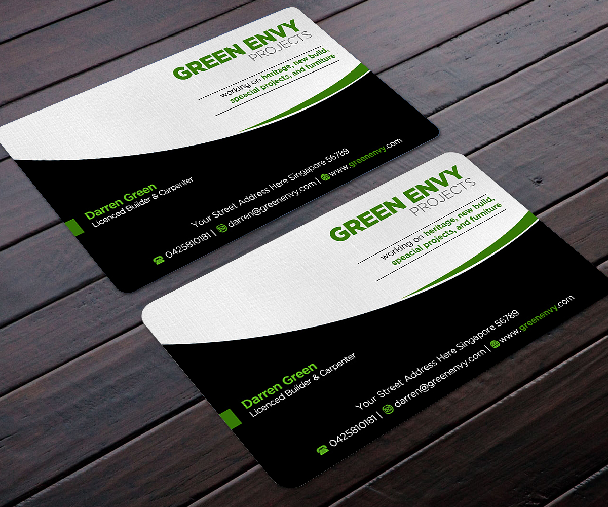 Business Card Design by Designers Hub for Green envy projects | Design #17328592