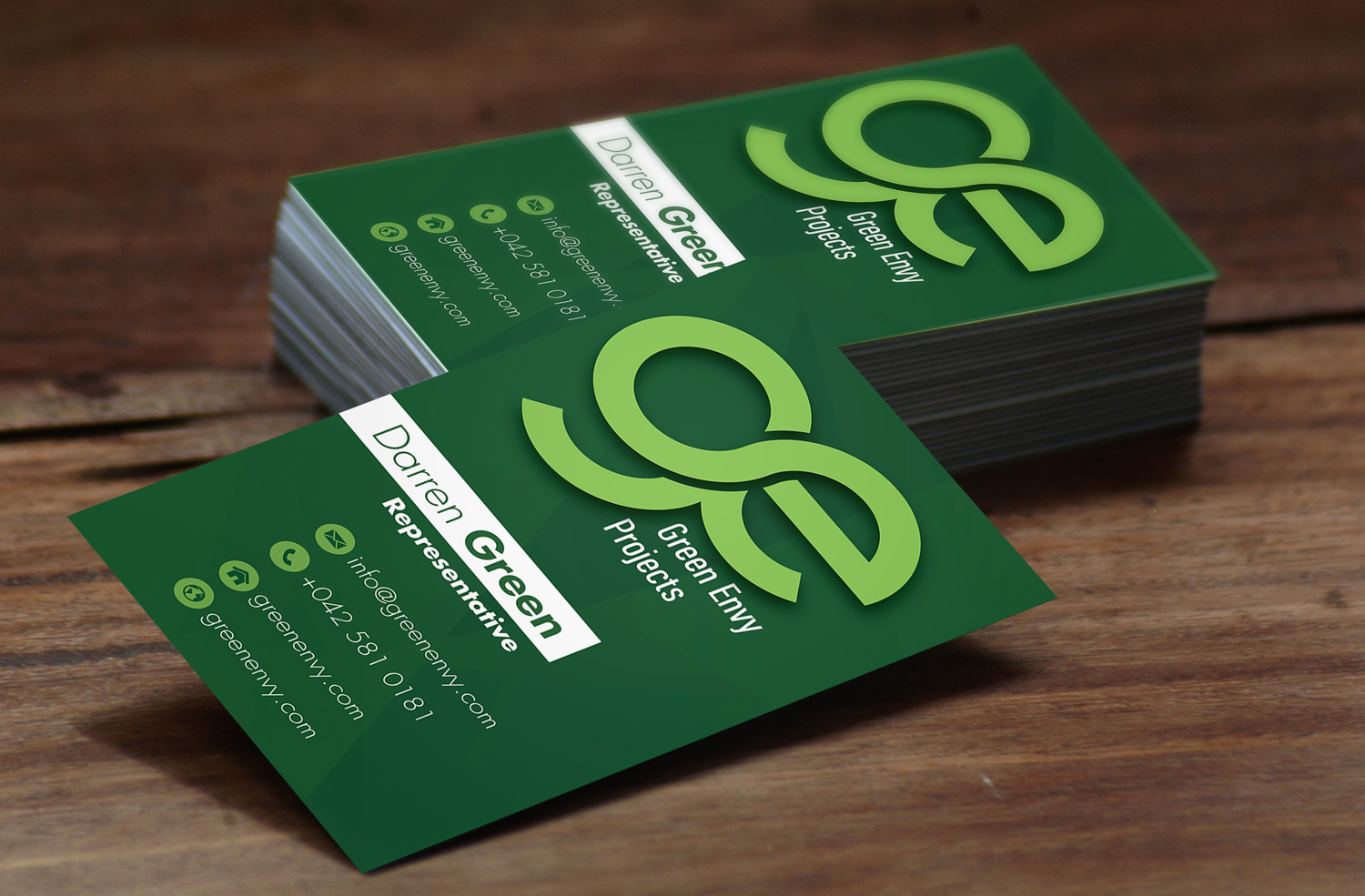 Business Card Design by Avatargr for Green envy projects | Design #17298152