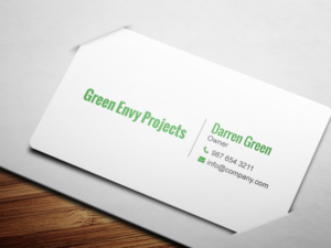 Design de Carte de Visite par mdreyad pour Green envy projects | Design : #17296345