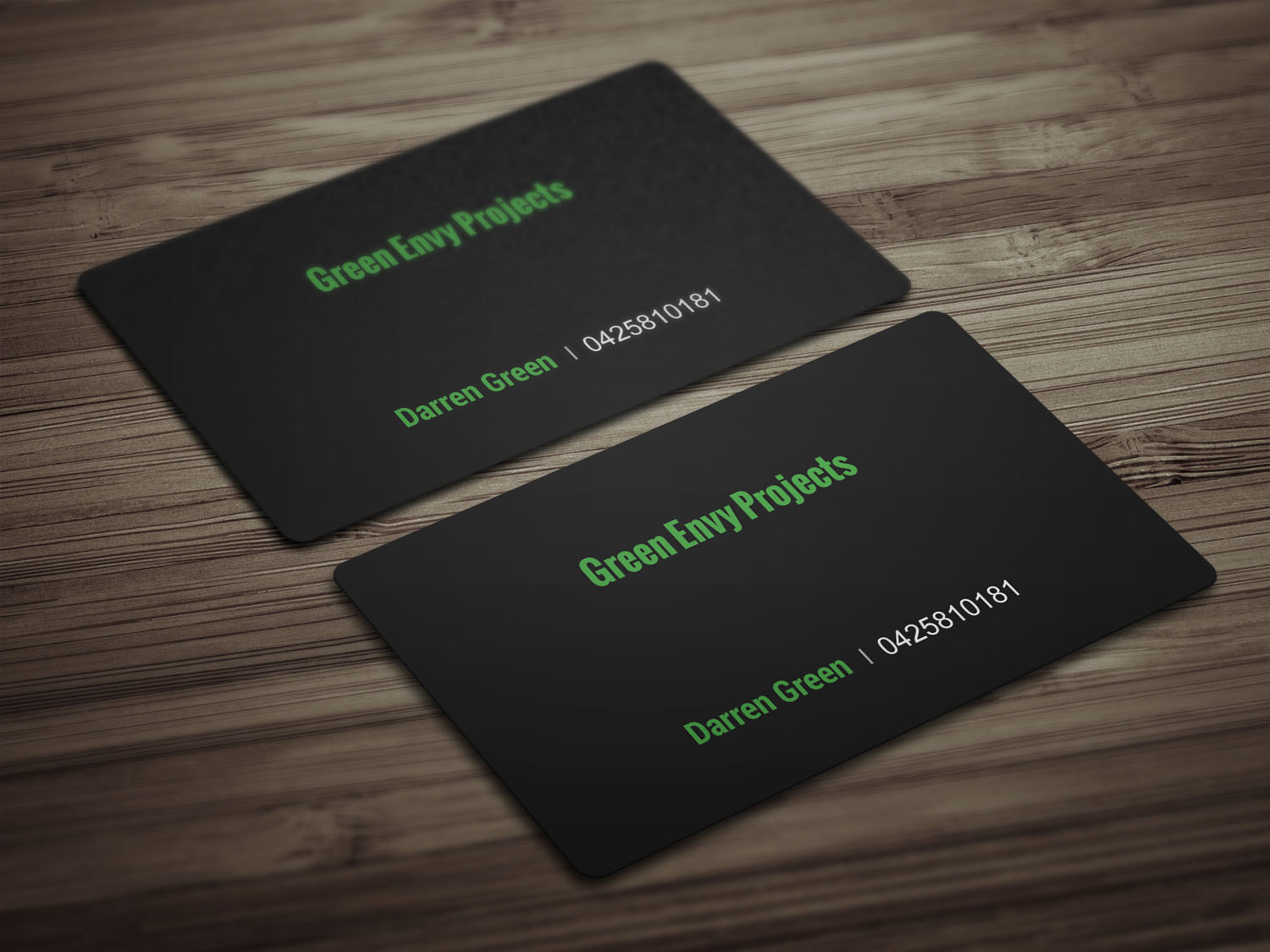 Business Card Design by mdreyad for Green envy projects | Design #17433272