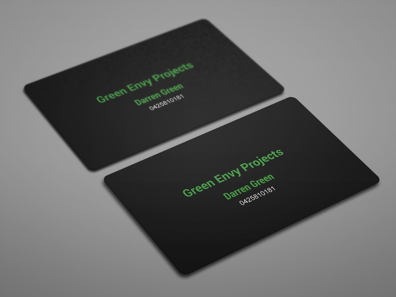 Business Card Design by mdreyad for Green envy projects | Design #17433412