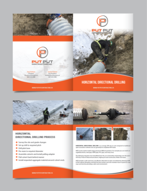 Brochure Design by alex989 for Put Put Contracting Inc | Design: #17301798