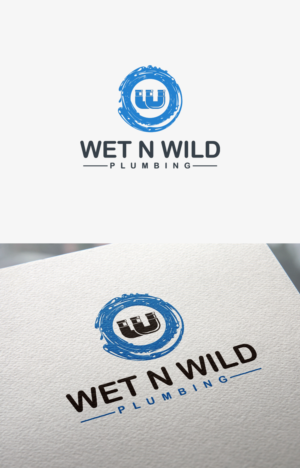 Logo Design by yganess for Wet n Wild Plumbing  | Design: #17300441