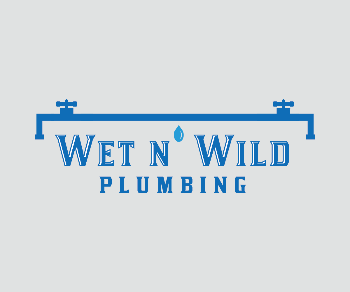 Logo Design by nitexblue for Wet n Wild Plumbing  | Design #17355040