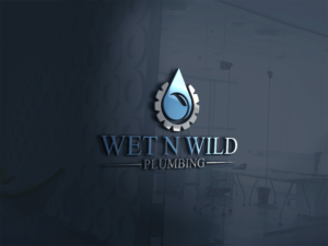 Logo Design by jakia for Wet n Wild Plumbing  | Design: #17287363