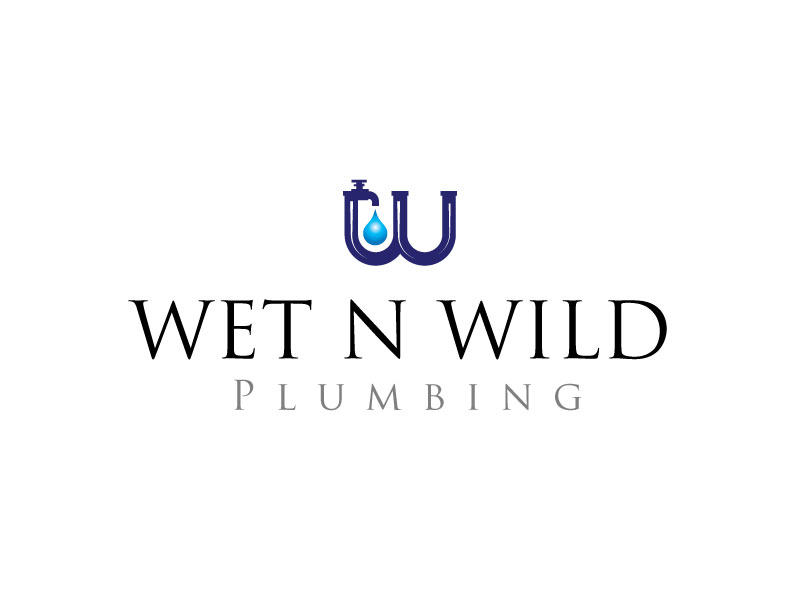 Logo Design by jakia for Wet n Wild Plumbing  | Design #17295022