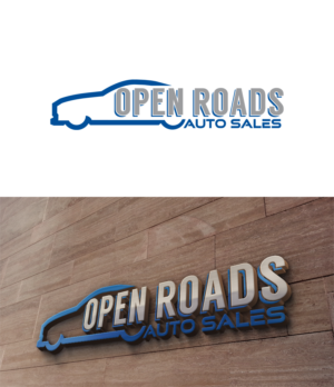 Logo-Design von trufya für Open Roads auto sales  | Design: #17329531