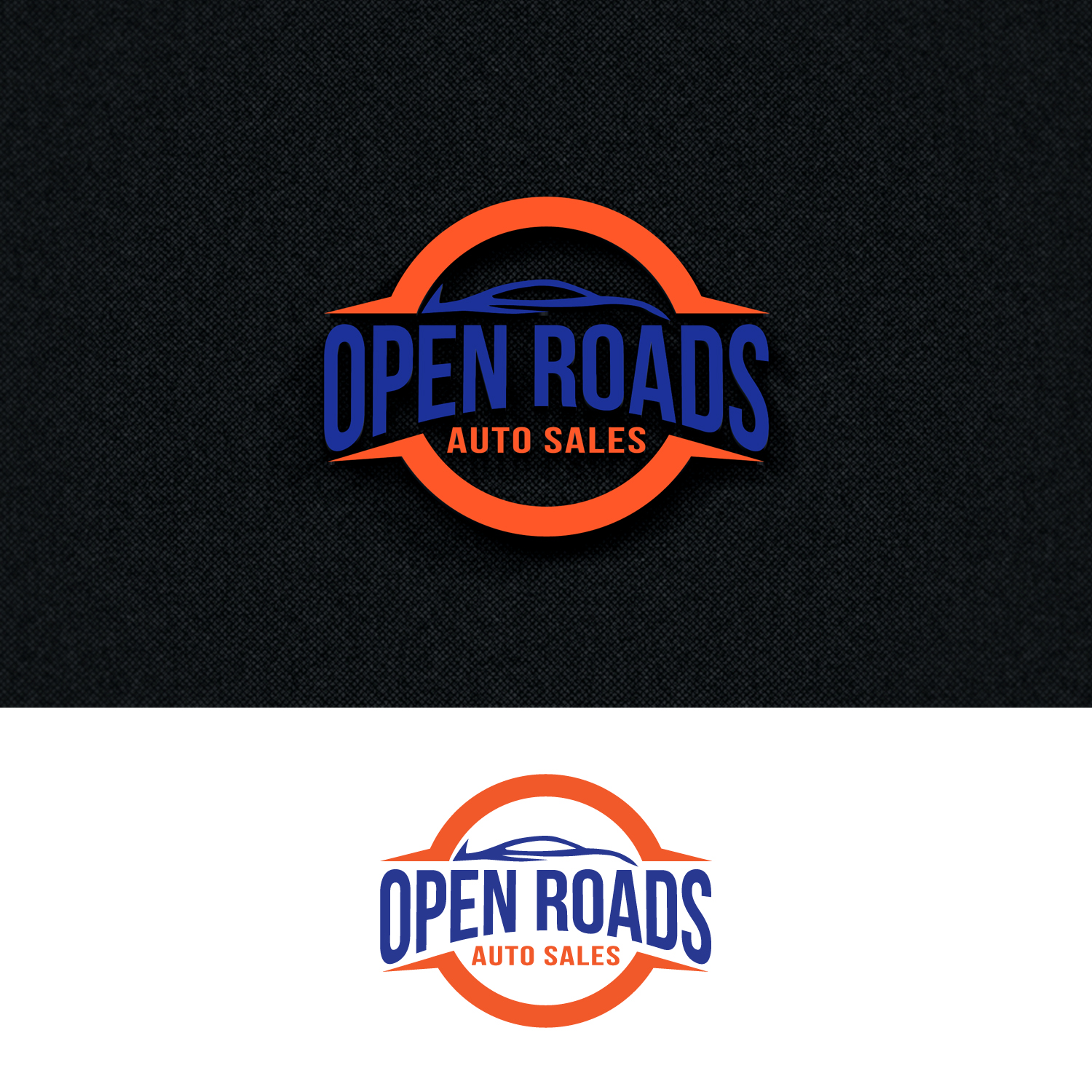 Diseño de Logo por Go4Logo para Open Roads auto sales  | Diseño #17308565
