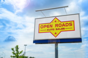 Logo-Design von A S design @ für Open Roads auto sales  | Design: #17310009