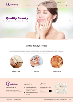 Web Design by pb for this project | Design: #17326173