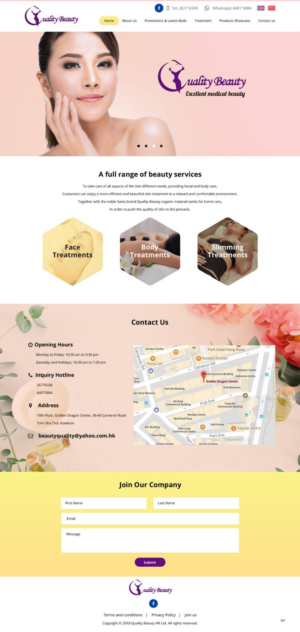 Web Design by pb for this project | Design: #17326174