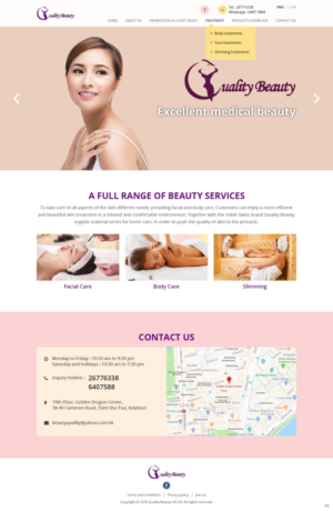 Web Design by pb for this project | Design: #17326175