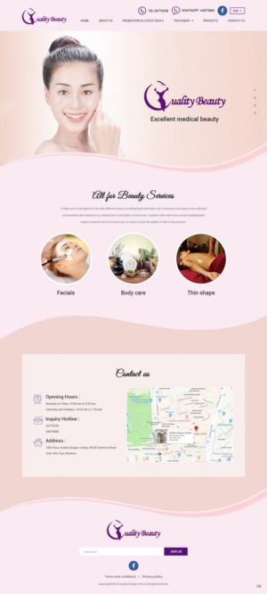 Web Design by pb for this project | Design: #17326231