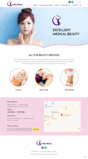 Web Design by pb for this project | Design: #17326233