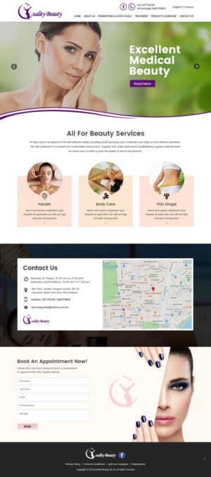 Web Design by pb for this project | Design: #17326239