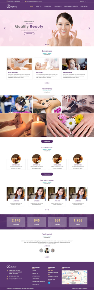 Web Design by Sujit Banerjee for this project | Design: #17377700