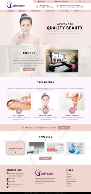 Web Design by Sujit Banerjee for this project | Design: #17584932
