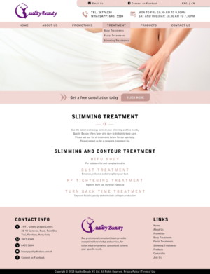 Web Design by Sujit Banerjee for this project | Design: #17584937