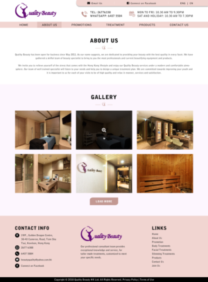 Web Design by Sujit Banerjee for this project | Design: #17584938