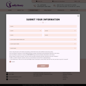 Web Design by Sujit Banerjee for this project | Design: #17584950