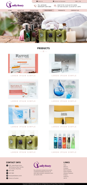 Web Design by Sujit Banerjee for this project | Design: #17584953