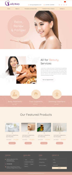 Web Design by Dream Logo Design for this project | Design: #17319563