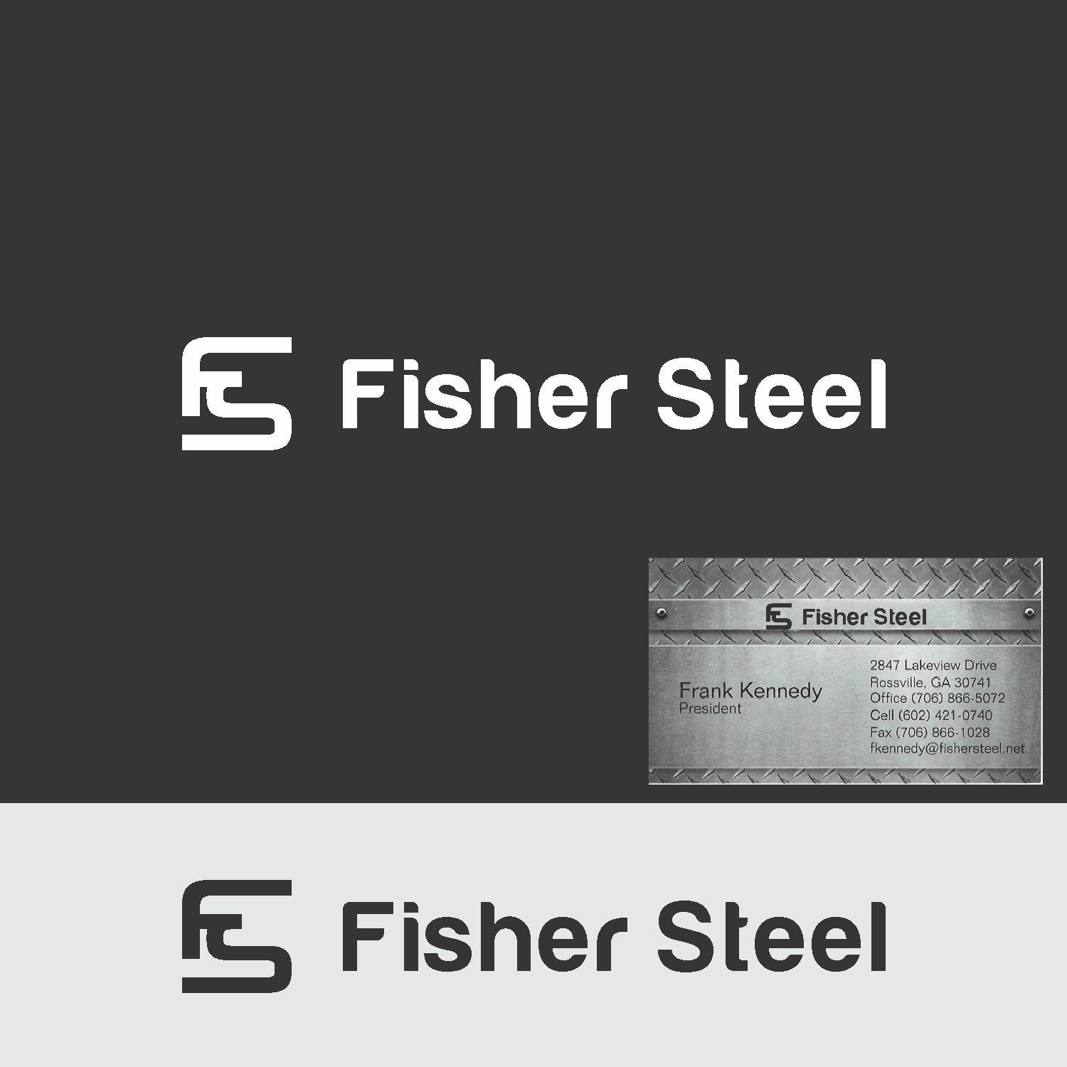 Logo Design by agustaarisantoso for Fisher Steel | Design #17291895