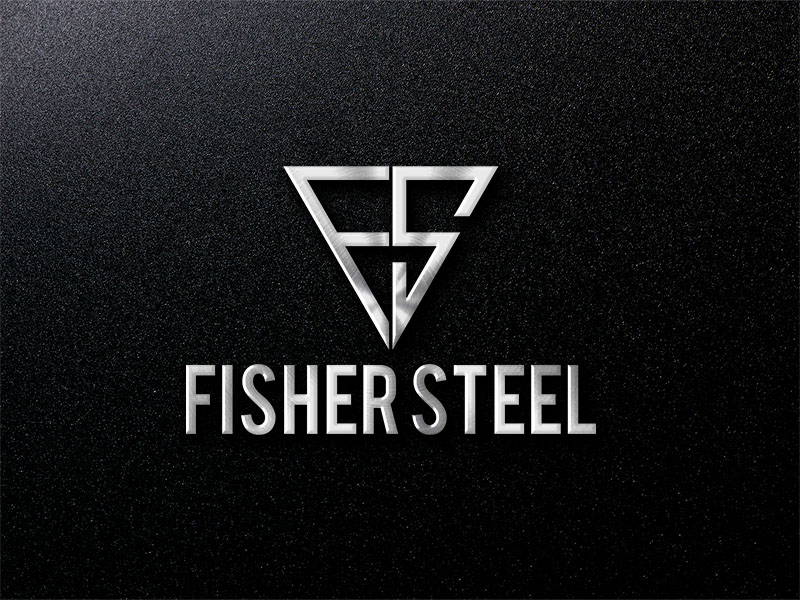 Logo Design by Alhamduliallah for Fisher Steel | Design #17295322