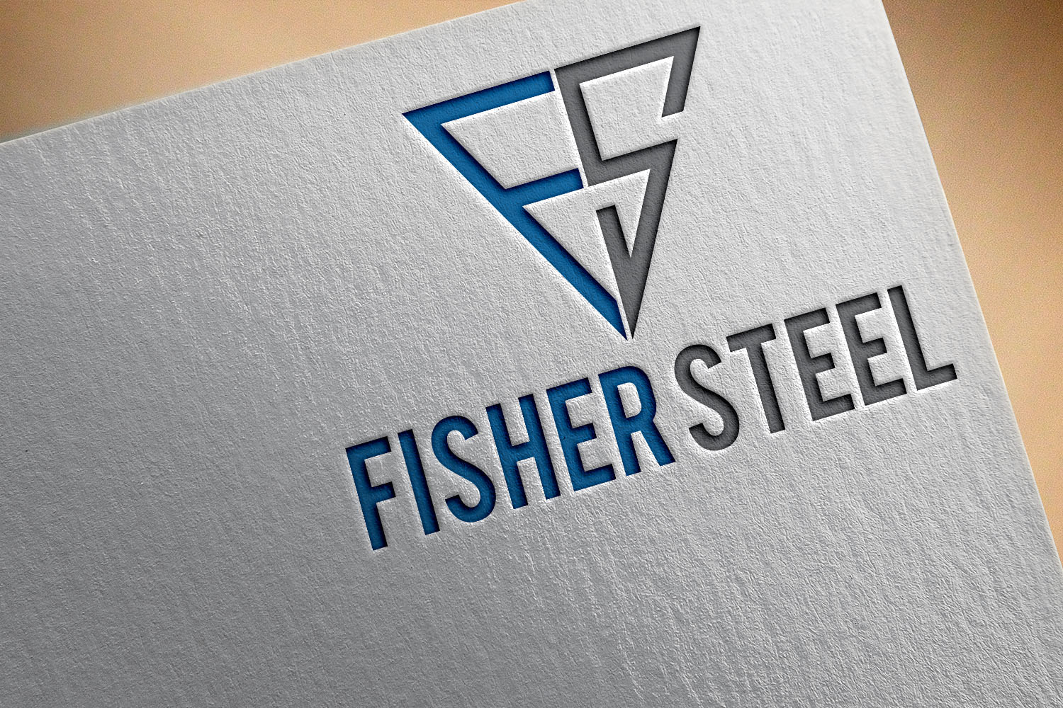 Logo Design by Alhamduliallah for Fisher Steel | Design #17295324