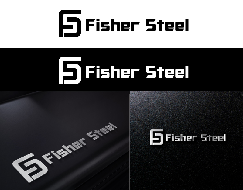Logo Design by Lotus 3 for Fisher Steel | Design #17315429