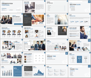 Powerpoint Template for a cool IT Recruiting and Consulting Company | Diseño de PowerPoint por agdesign