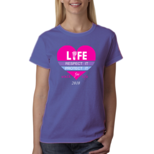 Walk for Life, Something New, Something BRIGHT! | T-shirt Design by edge design